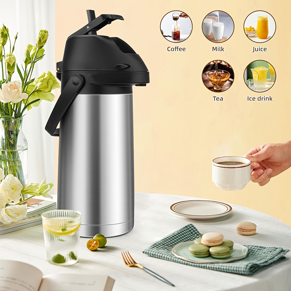 65oz stainless steel thermal coffee carafe portable - Temu