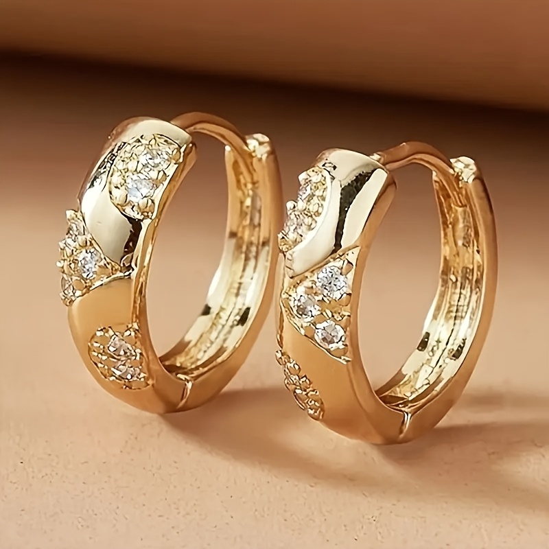 1 pair of simple   earrings anti allergy fashionable bohemian style suitable for daily casual vacation wear high quality jewelry as a valentines day gift