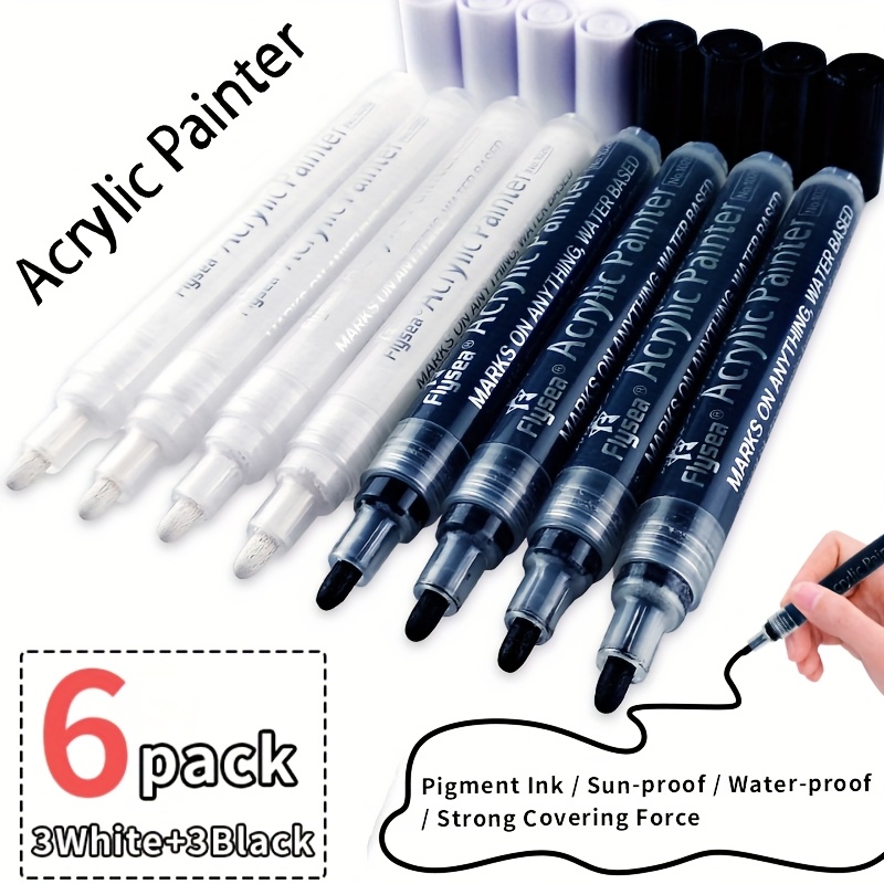 art white highlighter marker
