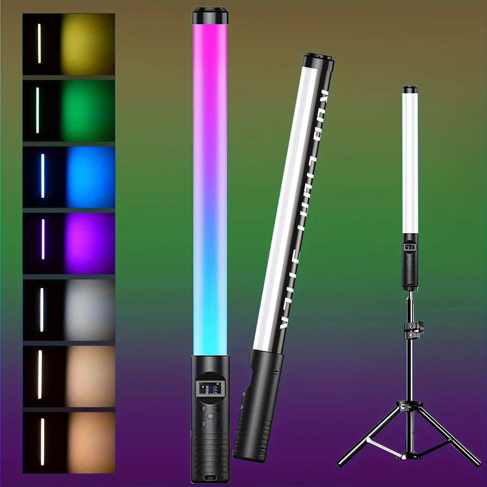 

Rgb 360 Led 160cm/200cm Stand For Tiktok Shooting Live