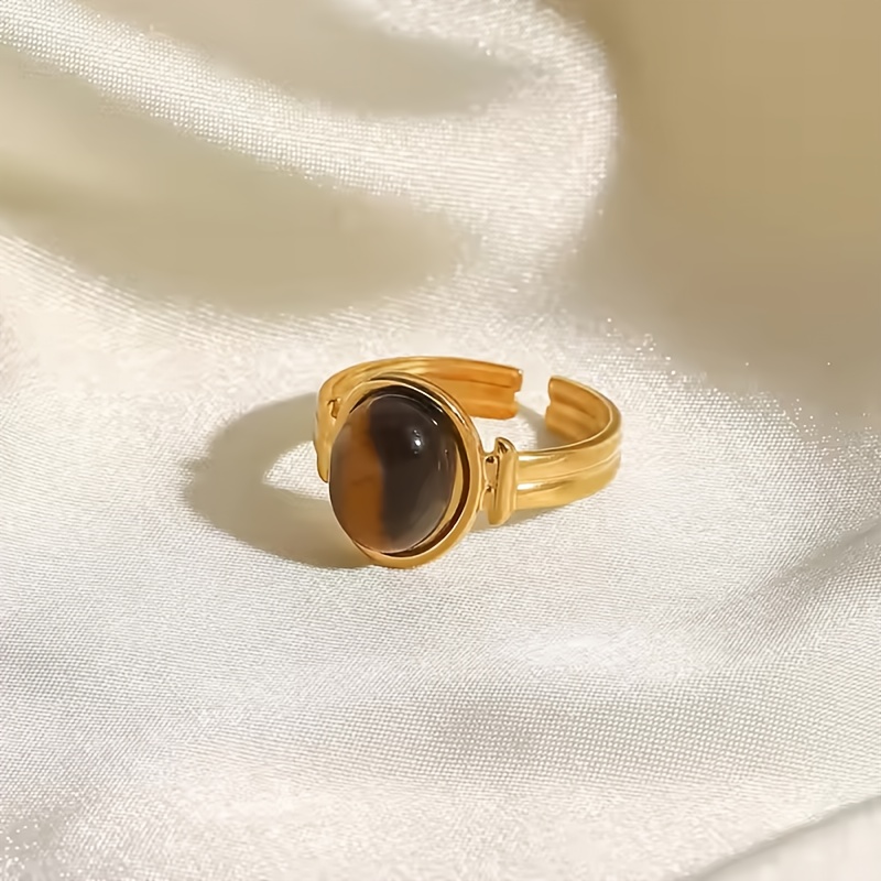 Women's Vintage French-style 18K Golden Plated Ring
