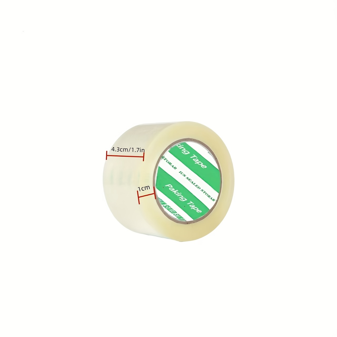TEMU 60 Yards Of Packing Tape, Clear For Office, Home And School Transport. 1 Roll Of Packing Tape