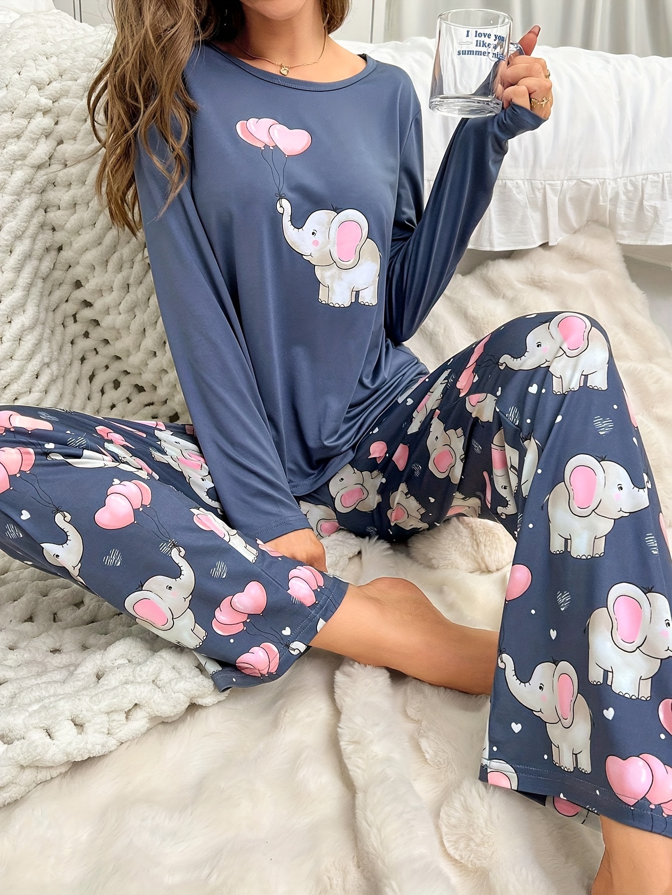 Elephant Pajamas sold on Temu Canada