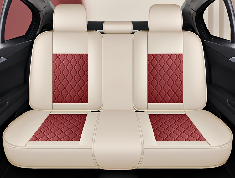 Protective Cover around Faux Leather Five seat Car Seats - Temu