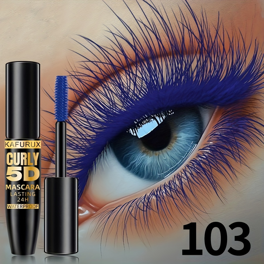 1pc Waterproof, Colored Mascara, Spring And Summer Elegant , , Sweatproof, Long-lasting , Long And , Up, Portable Travel Makeup, Eye Makeup, Suitable For Beginners