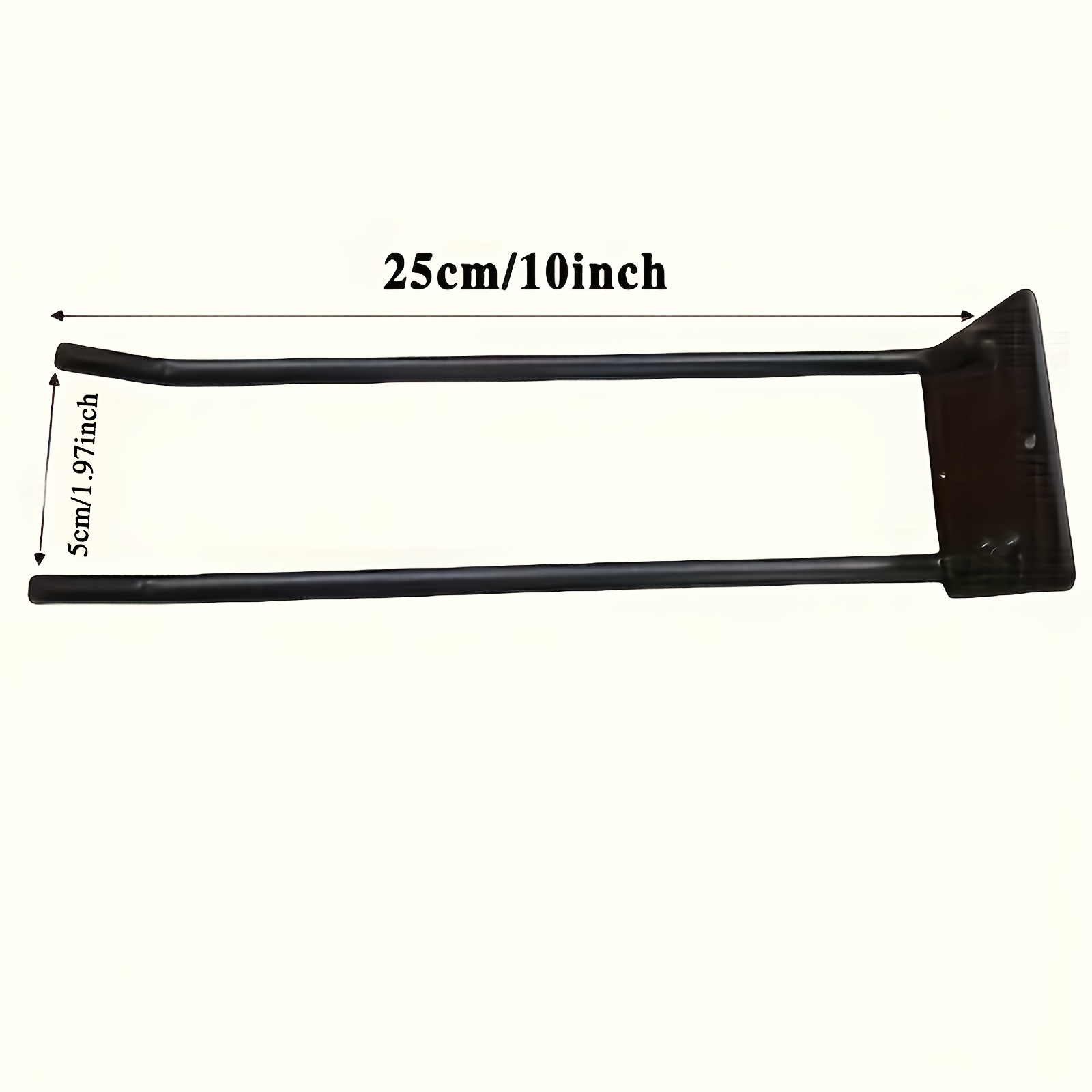 E-shop Eine Wandmontierte Metall Werkzeughalter / 1 Stück - Vielseitiges Garagen- und Gartenregal für Schaufeln, Rechen und Besen - Robuste