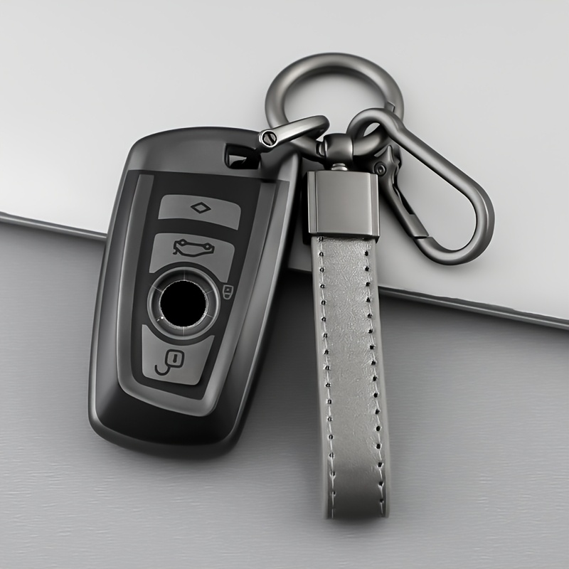 Image of Tpu Car Remote Key Fob Cover Key Fob Case With Keychain For 1 3 5 X3 X5 X6 F15 F16 F20 F30