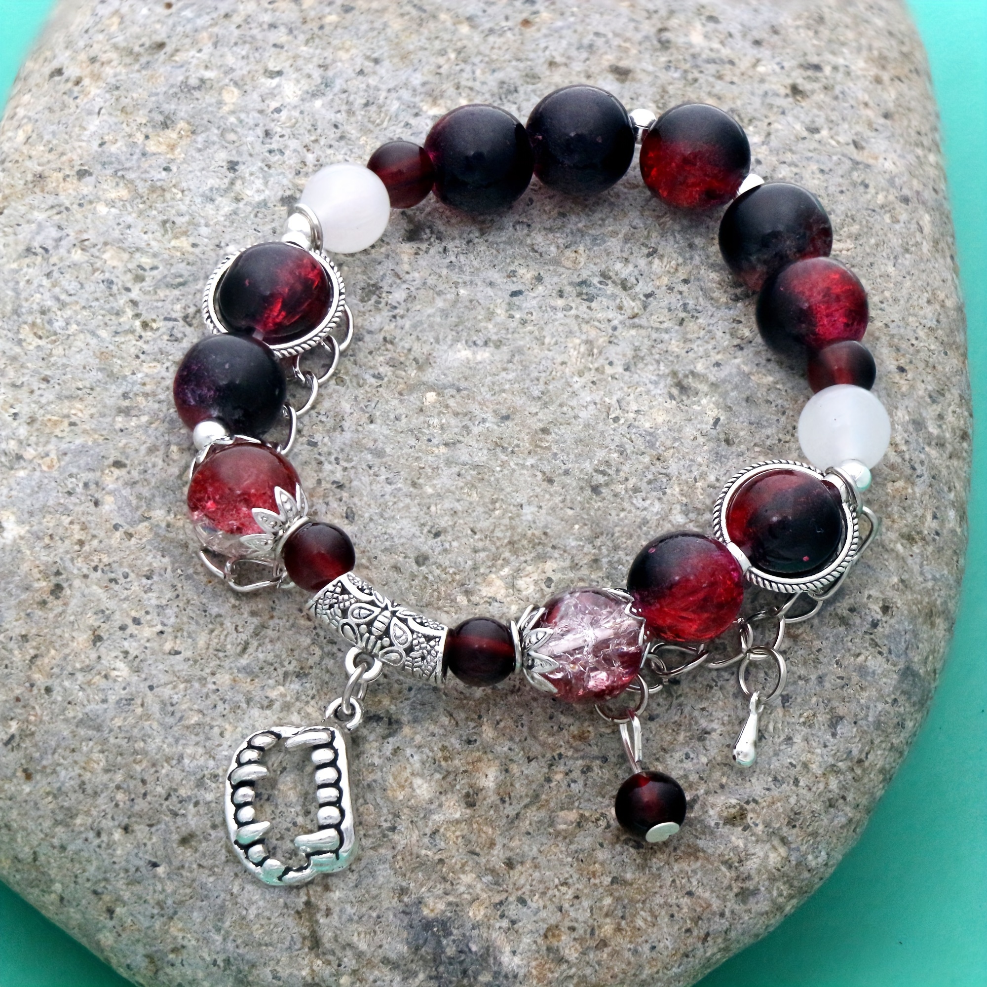 vampire fangs teeth charms y2k punk gothic style Temu South Africa