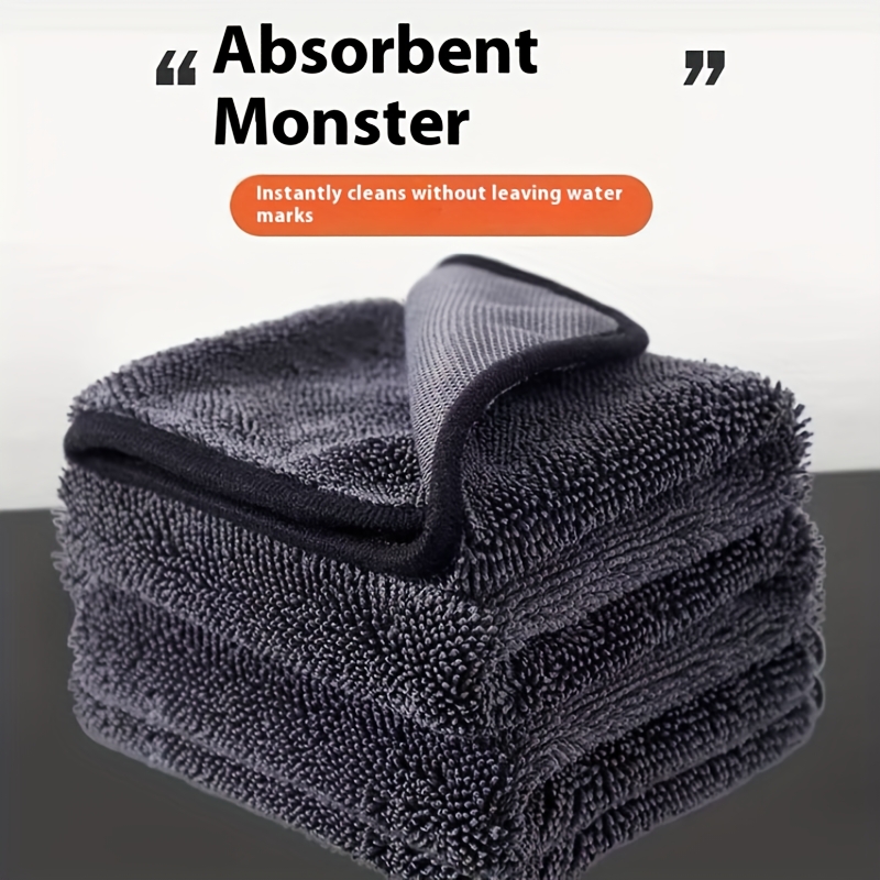 E-shop 2er-Pack Professionelle Auto-Trockentücher, wasserabsorbierende Tücher zur Autoreinigung, Hotel-Reinigungstücher, Küchen-Putztücher,