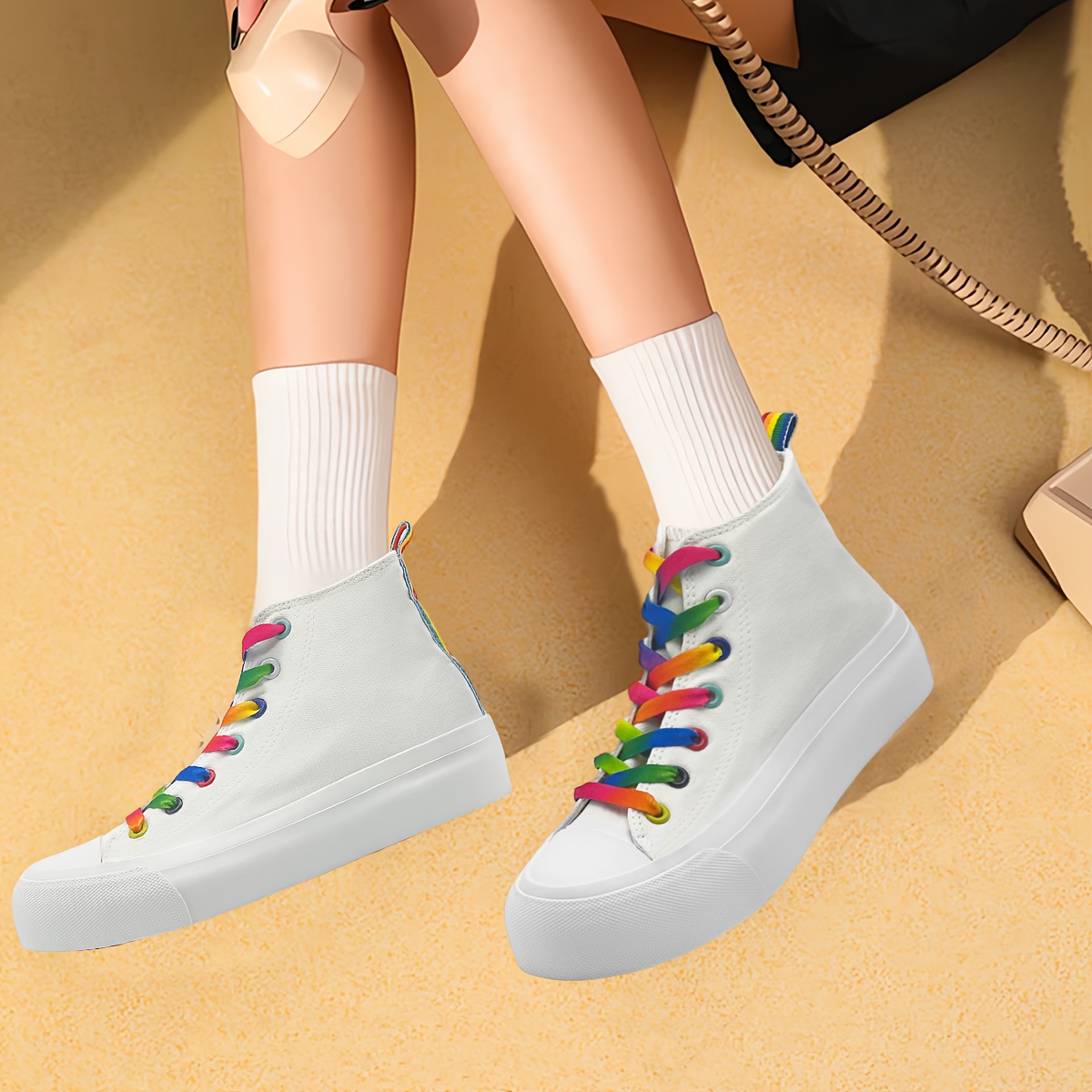 canvas shoes sold on Temu United States