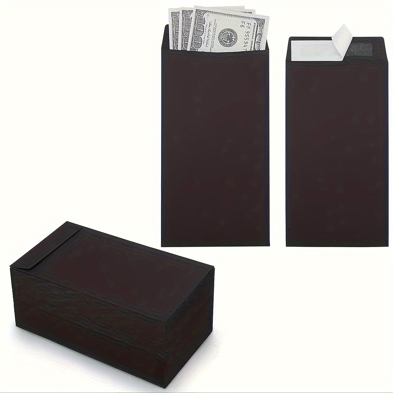 TEMU 50pcs Budget Cash Envelope Set, Perfect For Packaging Paper Money, Coin, Ticket And Gift Card