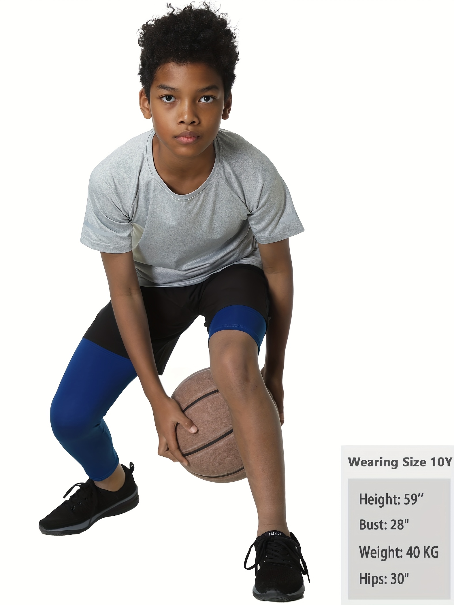 youth compression shorts basketball