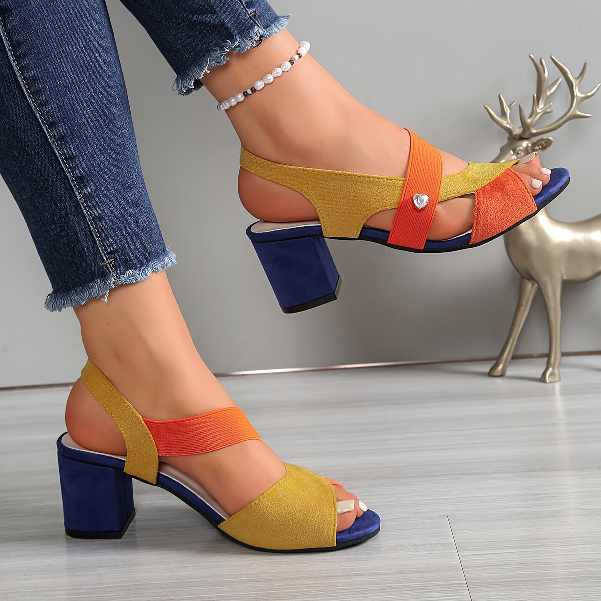 womens casual fashion high heels women shoes details 7