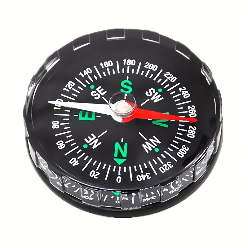 Waterproof Outdoor Survival Compass, Portable Mini Navigation Guide