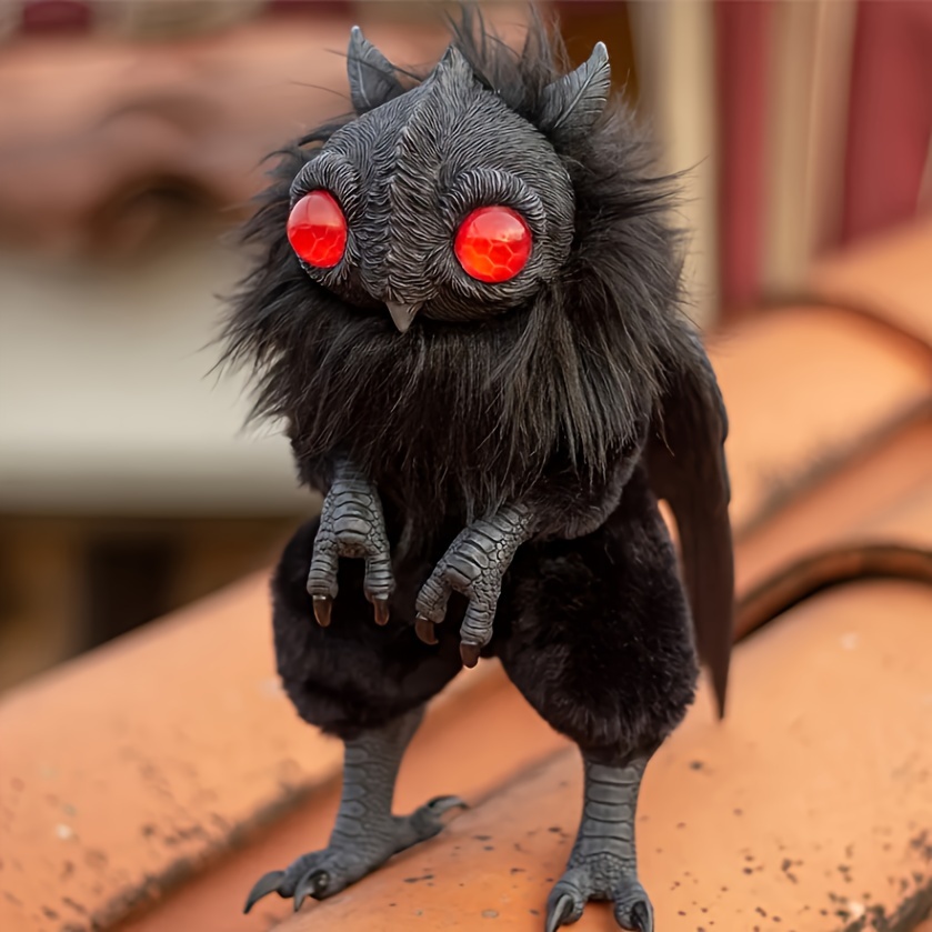 

Halloween Collectible Mothman Figurines - Polyester Indoor Decor, Theme Party & Festive Holiday Displays, Assorted Sizes, Set Of Multiple Pieces, No Electricity Needed