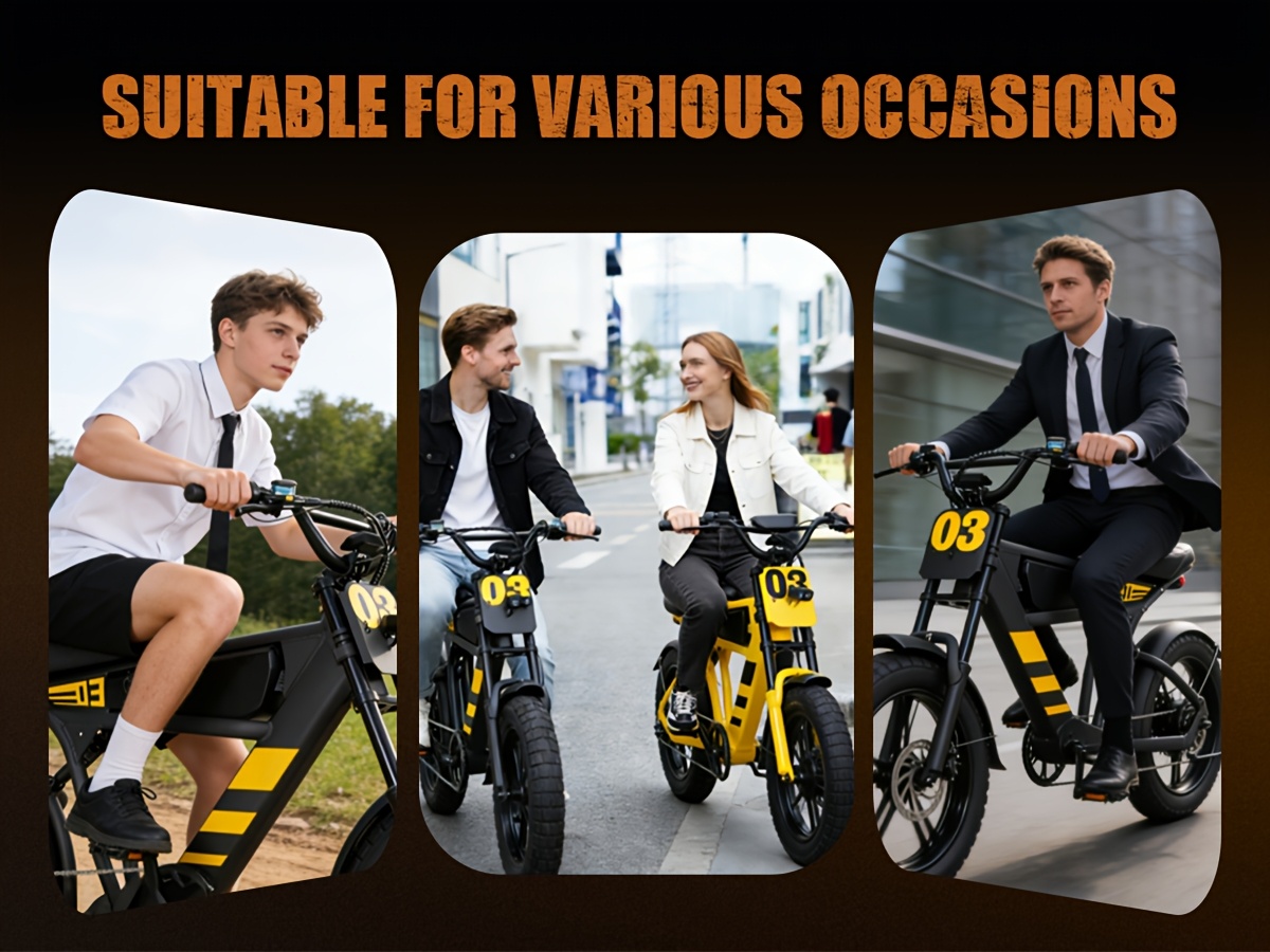 hardcore off road electric bike featuring a full suspension system and hydraulic brakes to         with 20 x4 0 wide tires and a 48v 18ah battery for     miles of range this   all terrain   Product details 8