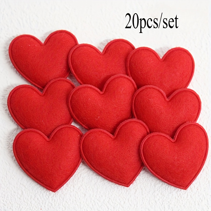 TEMU 20 pezzi/set Decorazioni a Forma di Cuore - Ideali per Matrimoni, San Valentino, Feste e Addobbi Invernali e Capodanno