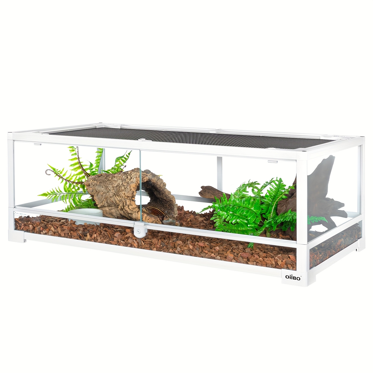 Bearded Dragon Enclosure 81-Gallon Wooden Reptile Enclosure W