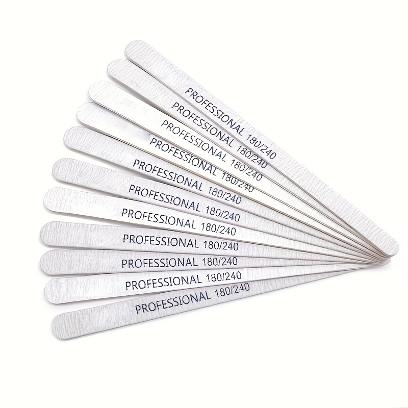25pcs Professional Nail Tools, Double-Sided Sanding Strips