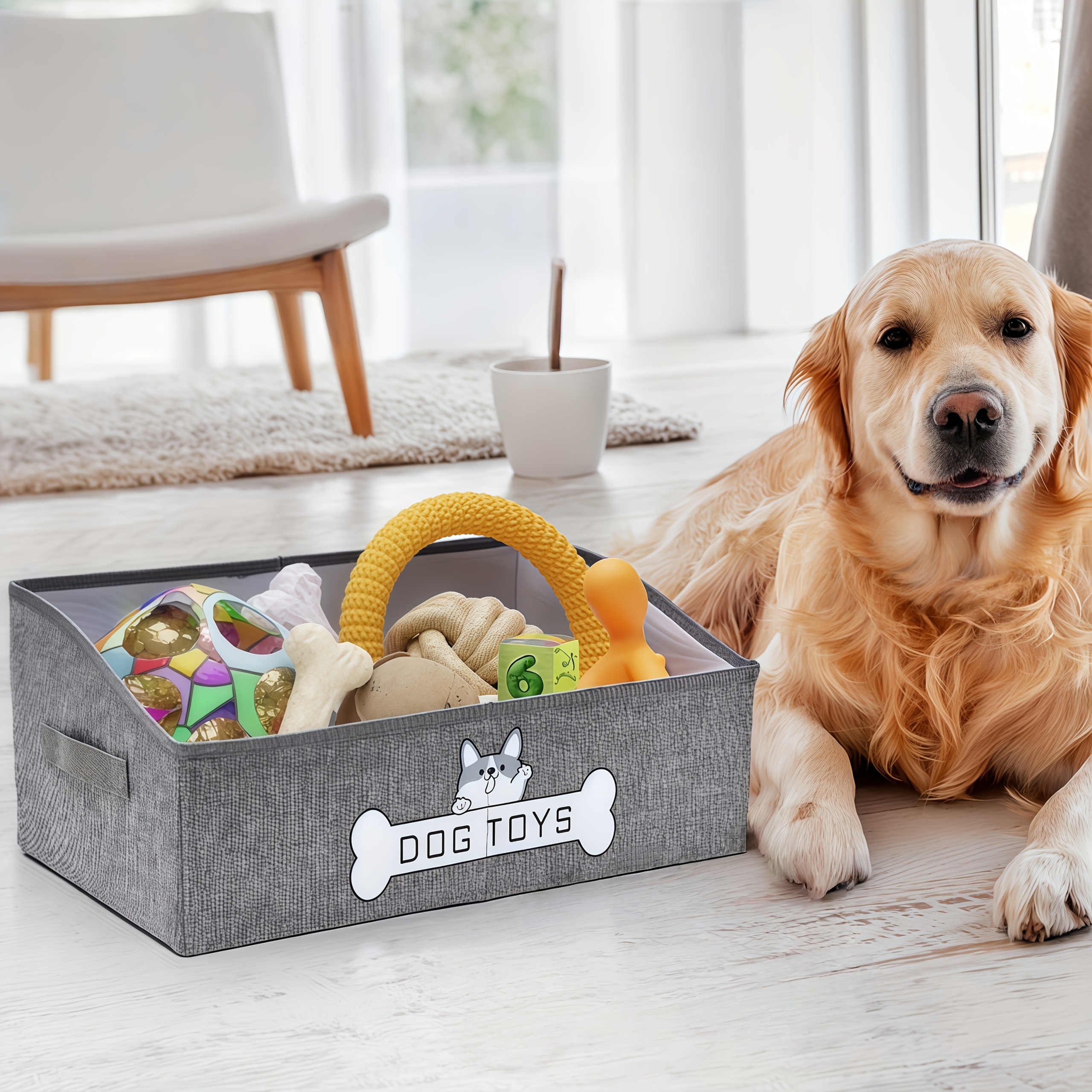 dog toy box sold on Temu United States