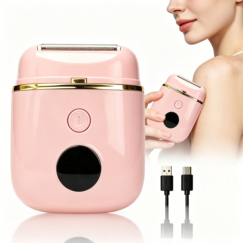 TEMU Tondeuse à Cheveux et Rasoir Électrique Portable Multifonction, Convient pour des Cheveux sur Diverses Parties du Corps , du Bikini, les