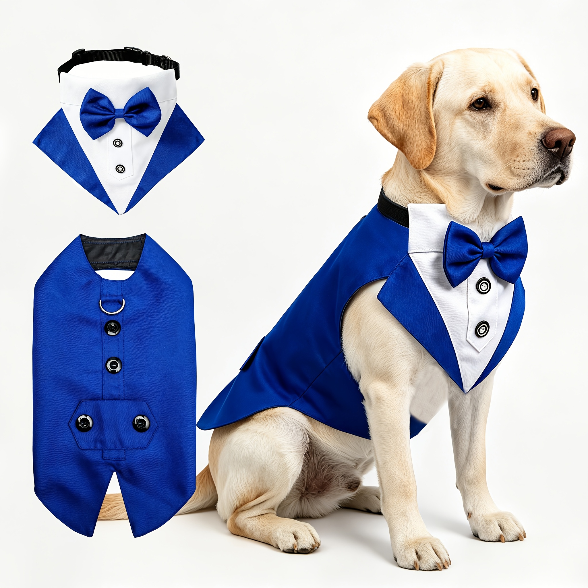 dog tuxedo sold on Temu United States