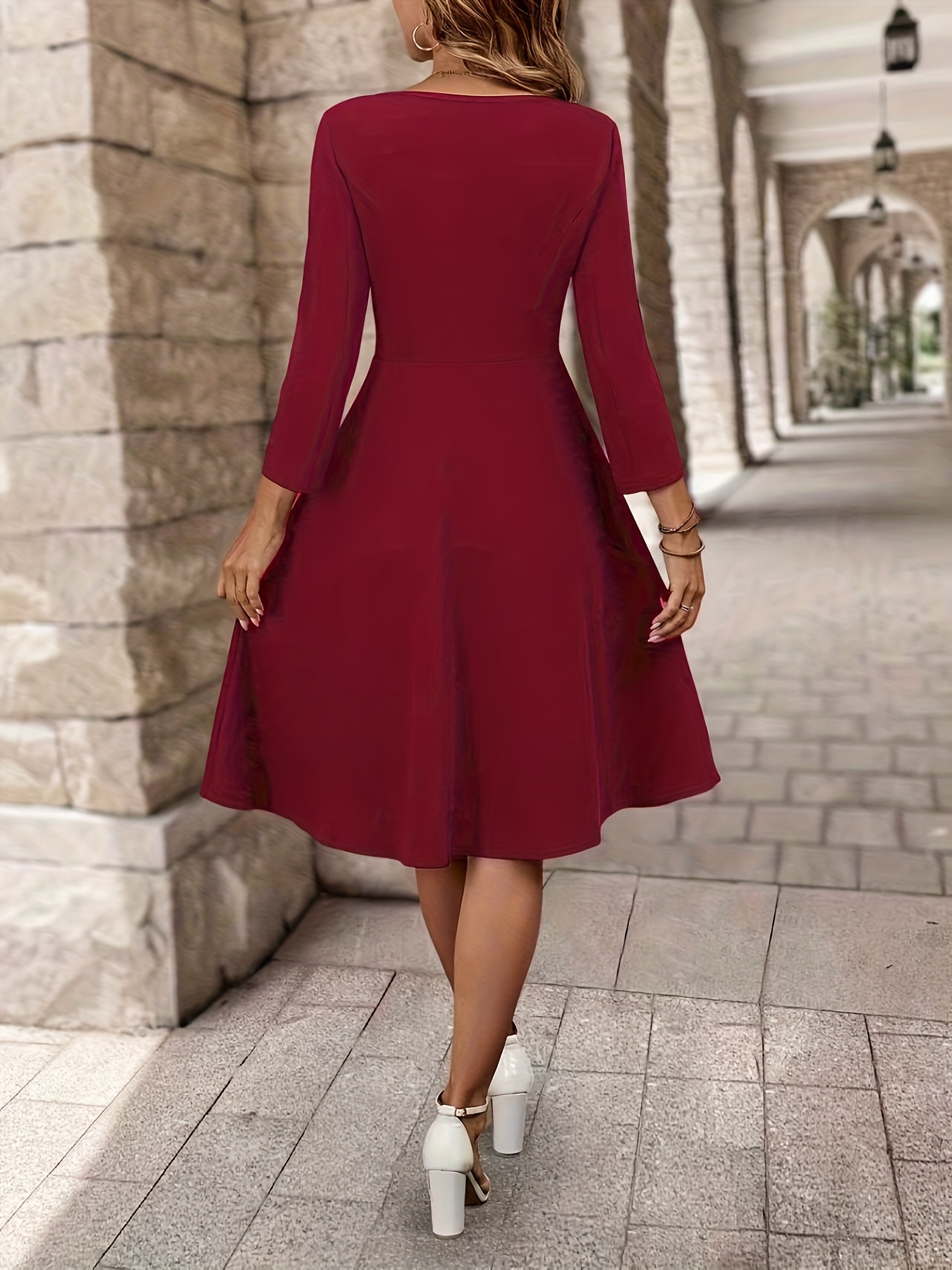 long sleeve off the shoulder velvet dress Dark Purple Off The Shoulder Velvet Dress