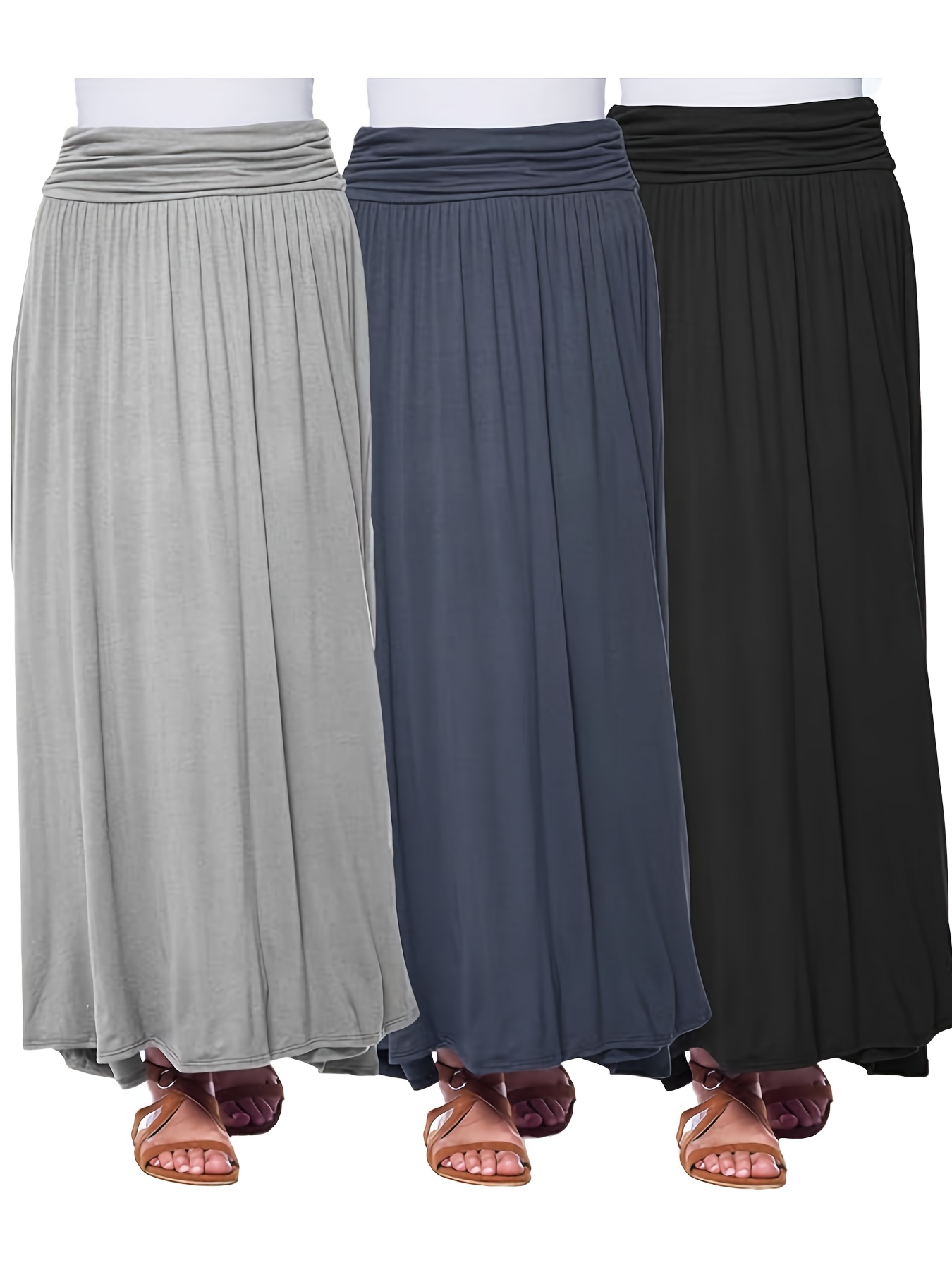 women long skirts sold on Temu United States