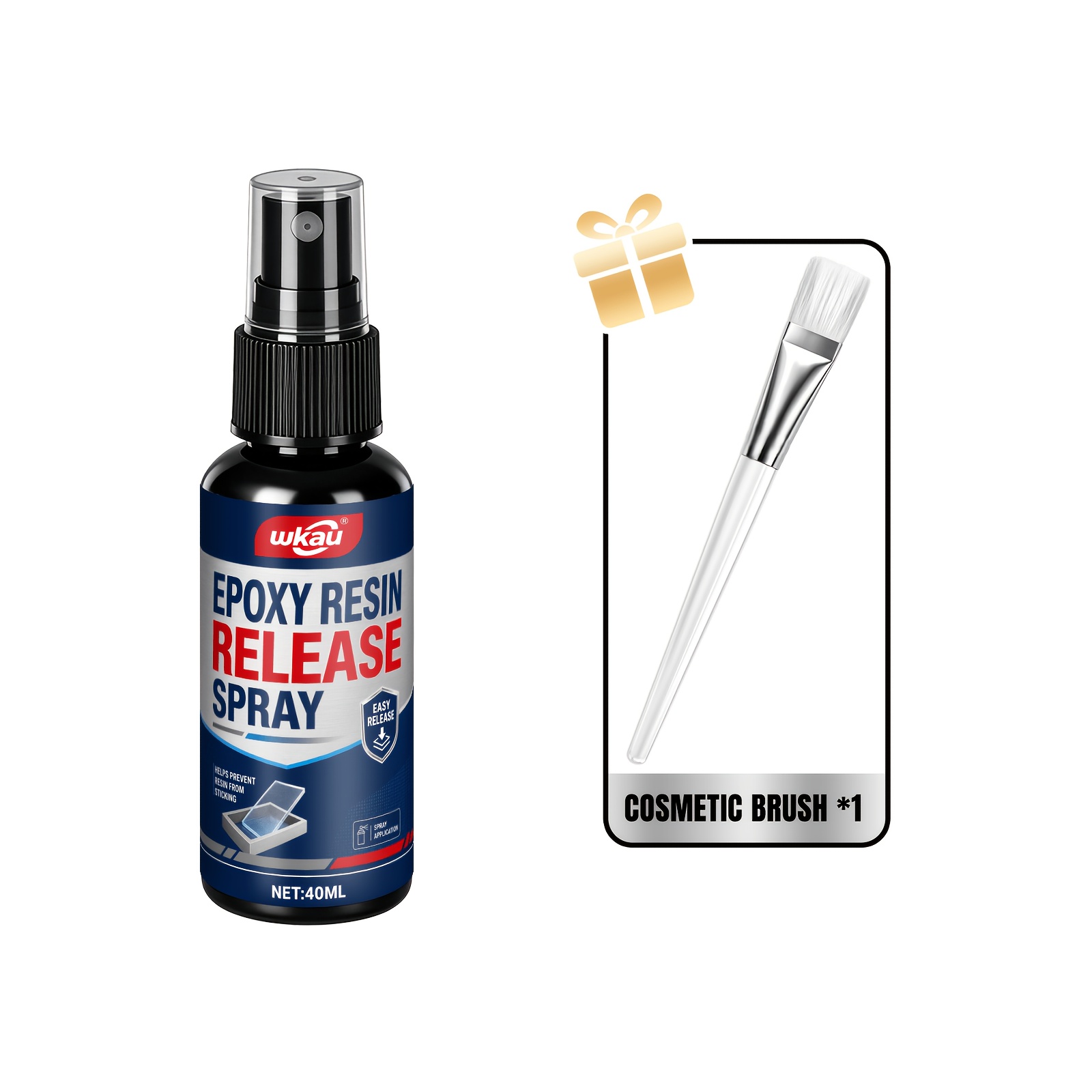 TEMU Spray de moule époxy lisse et de haute qualité, à rapide, résultats de moulage bulles et parfaits, adapté aux savons main, caoutchouc, béton et