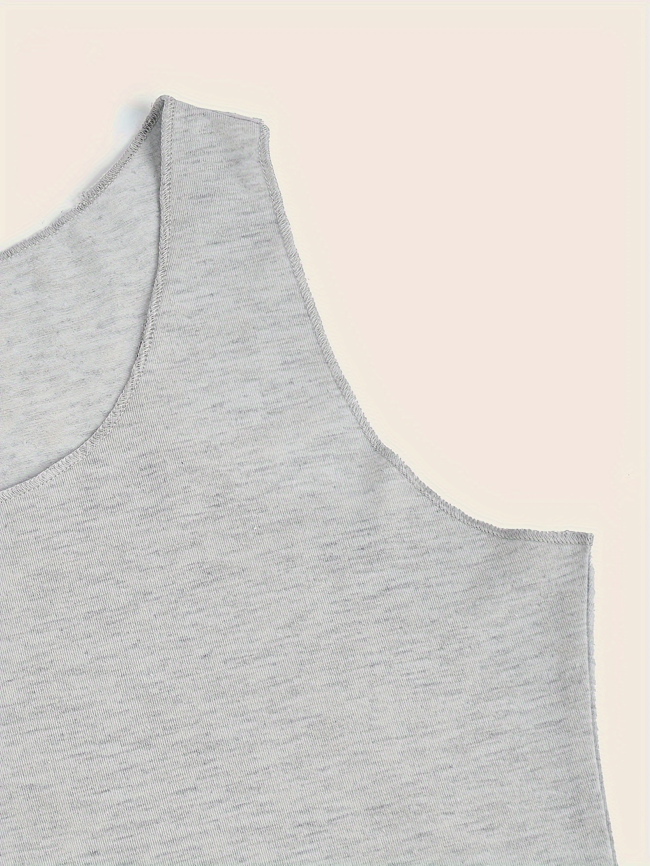 Yoga vest top - Light grey - Ladies