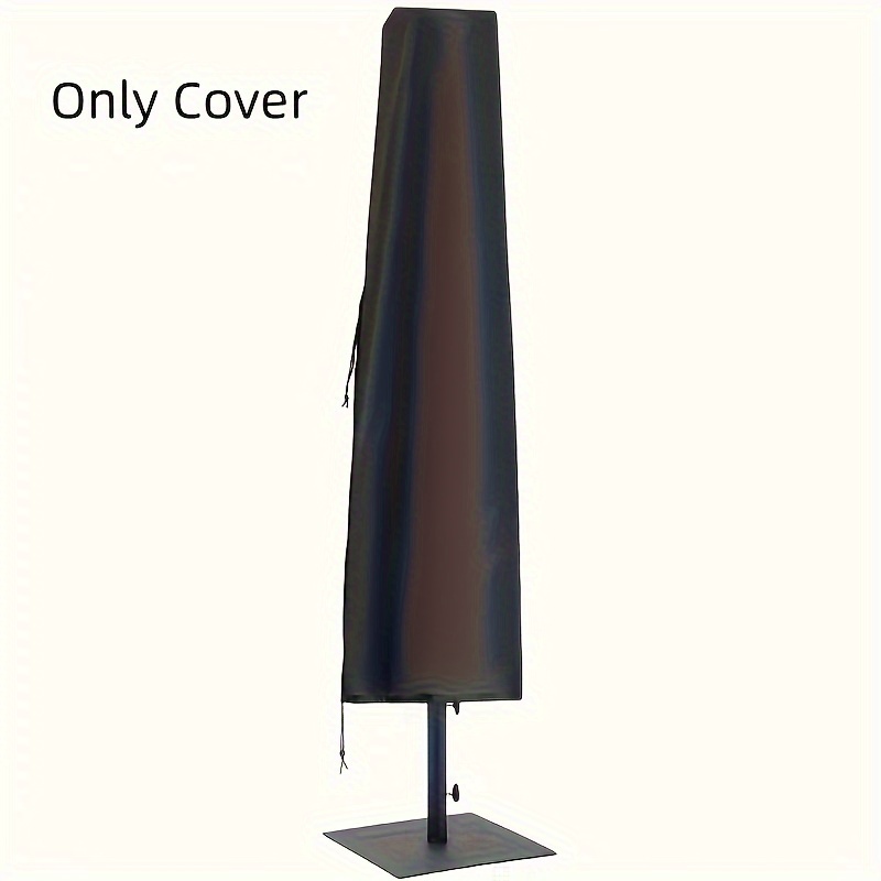 

Waterproof 210d Oxford Fabric Patio Umbrella Cover - Protects Outdoor Sunshade, Durable & Weather-resistant (cover Only)
