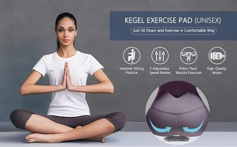 A Pelvic Floor Muscle Trainer Intended for Kegel Workouts, Featuring a Padded Massage Surface, Specifically Crafted for Pelvic Floor Strengthening And Muscle Relaxation, Serves As a Fitness Appropriate for Both Men And Women to Utilize at Home