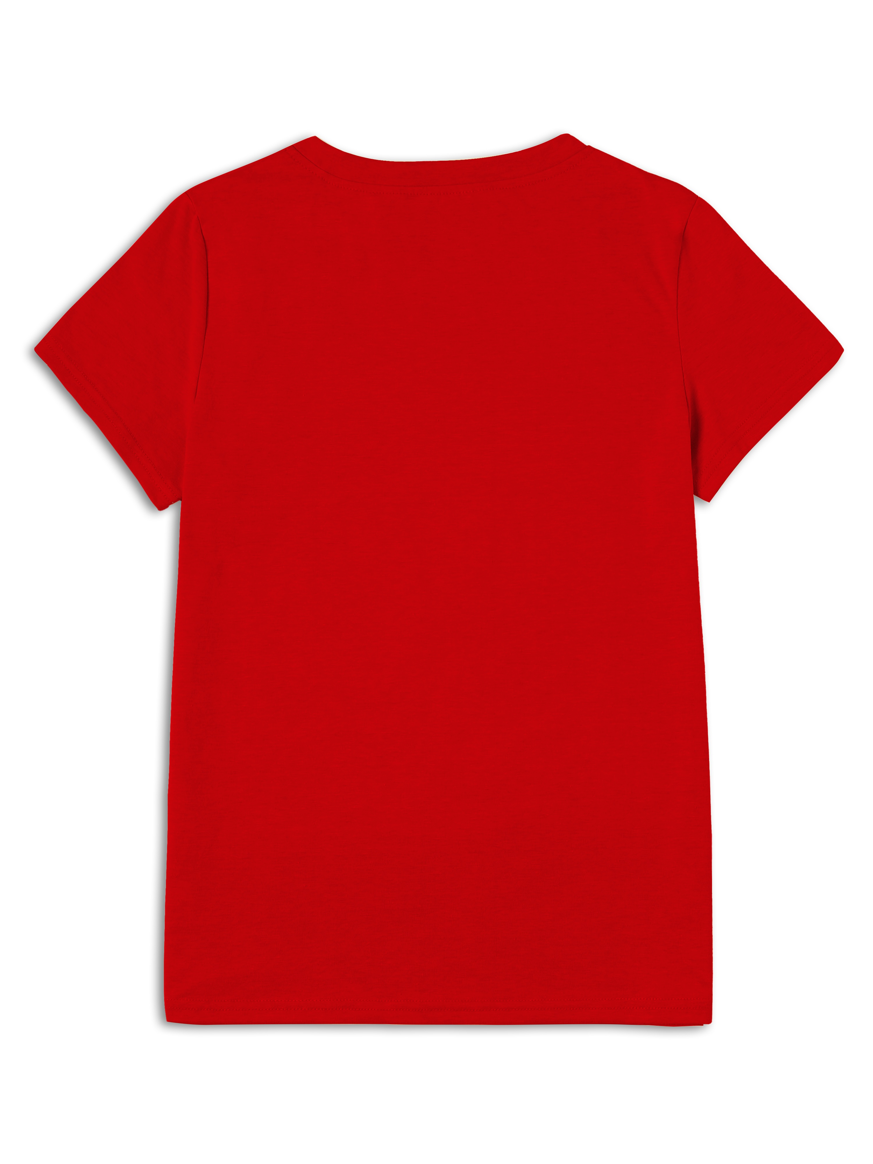 Rhinestone Letter Print Crew Neck T-Shirt, Casual Short Sleeve T-Shirt For Spring & Summer, Women's Clothing