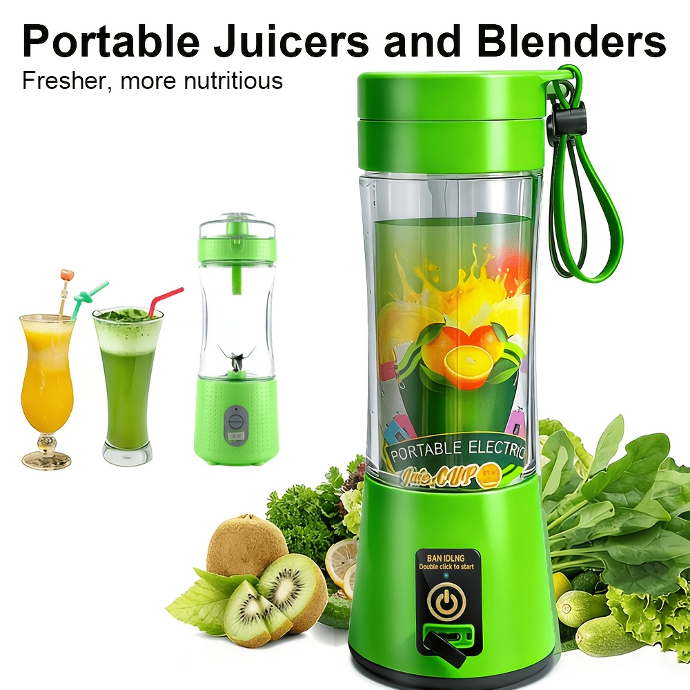 Rechargeable Portable Blender Cup, 12.85 Oz Electric USB Juicer... product image 14