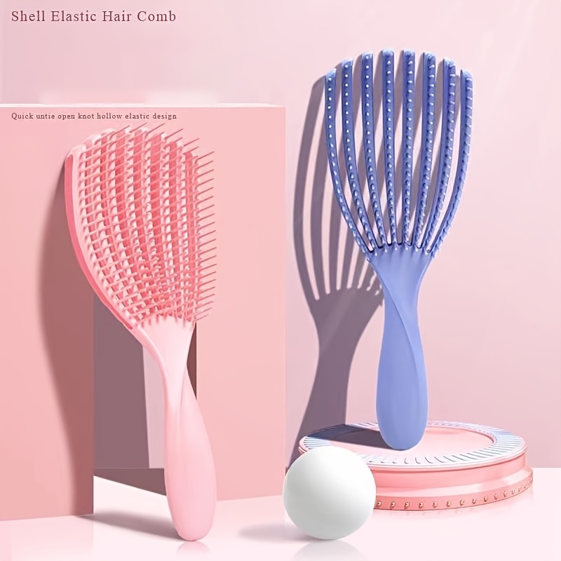 Eight-Shell Hair Comb, Vent Hair Brush For Styling, Detangling and Scalp Massage Comb