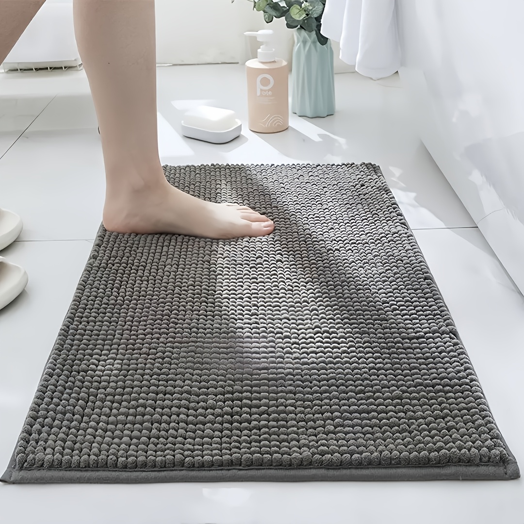 TEMU Super-absorbent Microfiber Dog Door Mat, Specifically Designed For Dog Mud And Paw Stains. Slip-resistant, Washable Pet Rug, Quick-drying