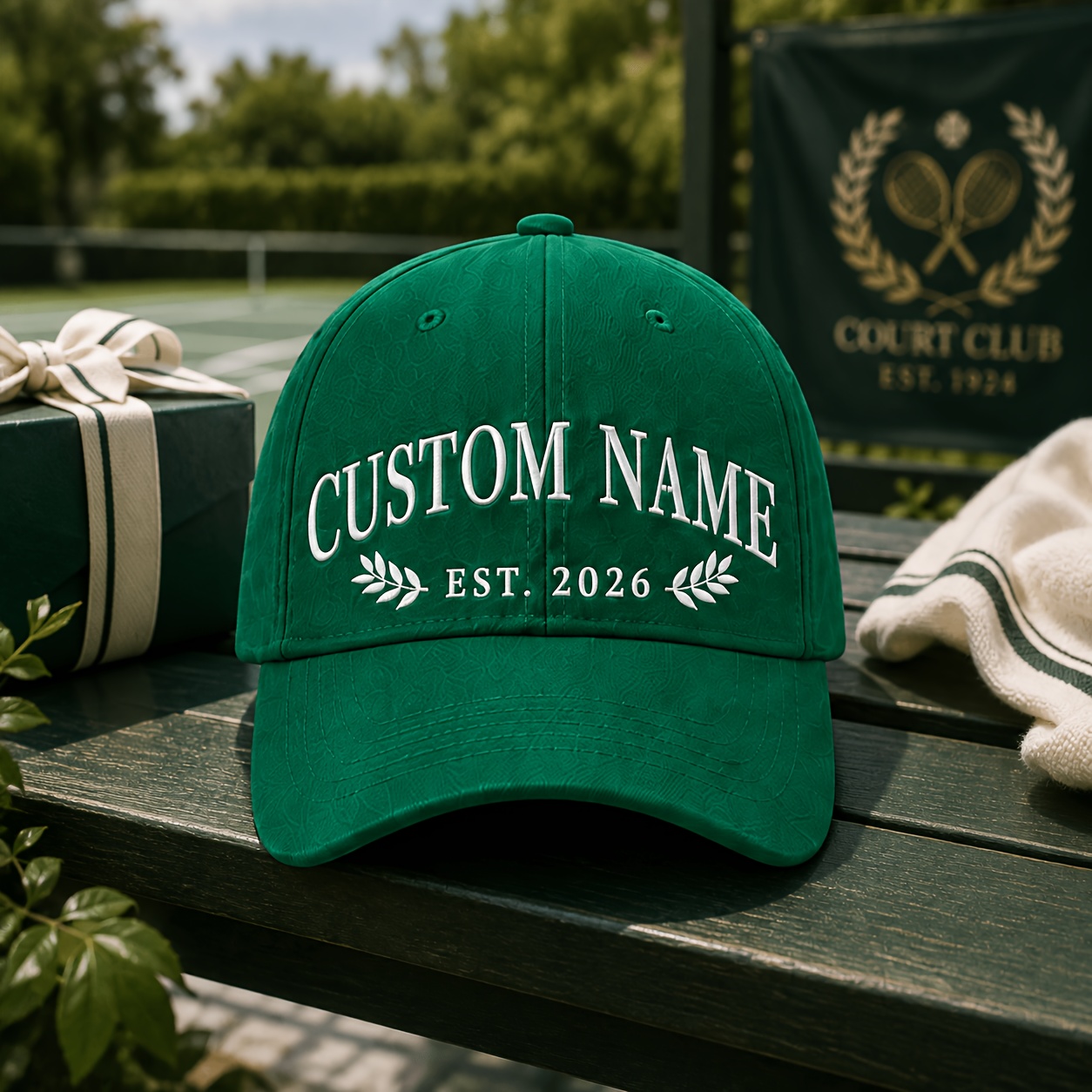TEMU 1pc Unisex Personalized Custom Text Baseball , Adjustable Size, Embroidery Service Available, Multiple Colors, Unique Gift, Ideal For Him/her,