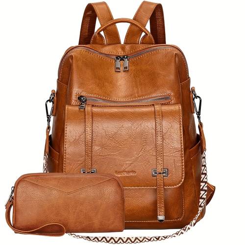 womens synthetic backpack womens handbag backpack handbag medium size office commuting backpack light and backpack local warehouse