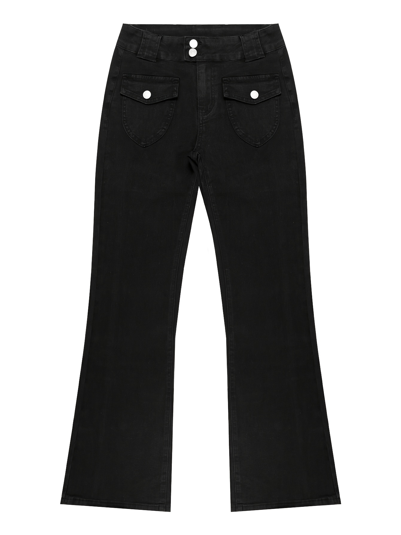 パンツ RAN select item Wide flare blackdenim RDcwNVdCSy0x.JPG?
