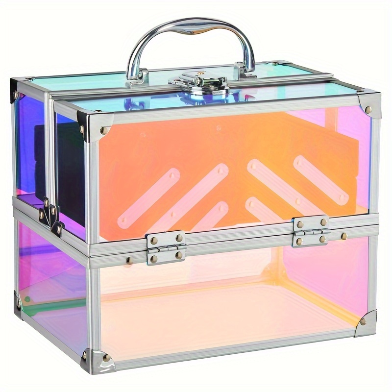 

Makeup Train Case Cosmetics Organizer