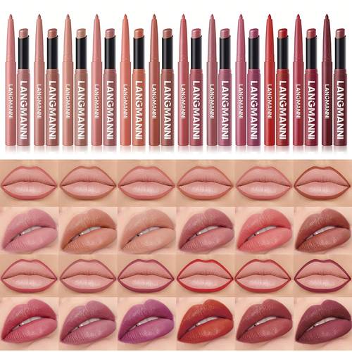 matte lipstick lip liner set nude long lasting waterproof make up lip set great gift