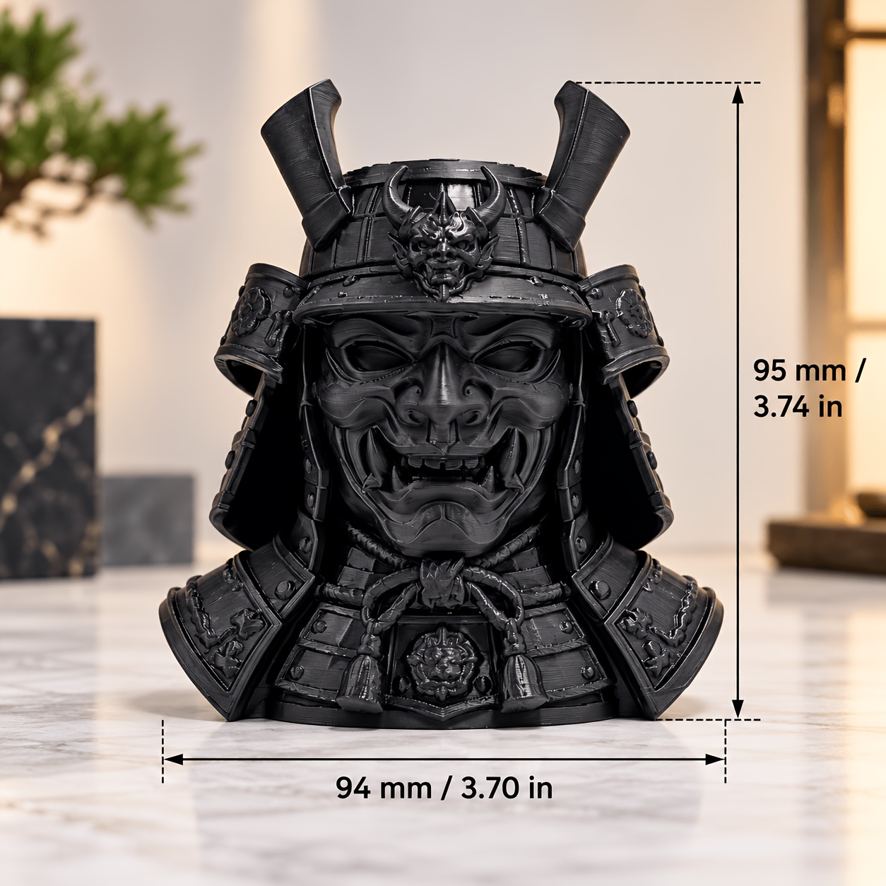 TEMU Portapenne da Stampato in 3D, Maschera di Organizzatore da Scrivania con Texture Dettagliata dell' per Scrivania da Studio Ufficio , Decorazione