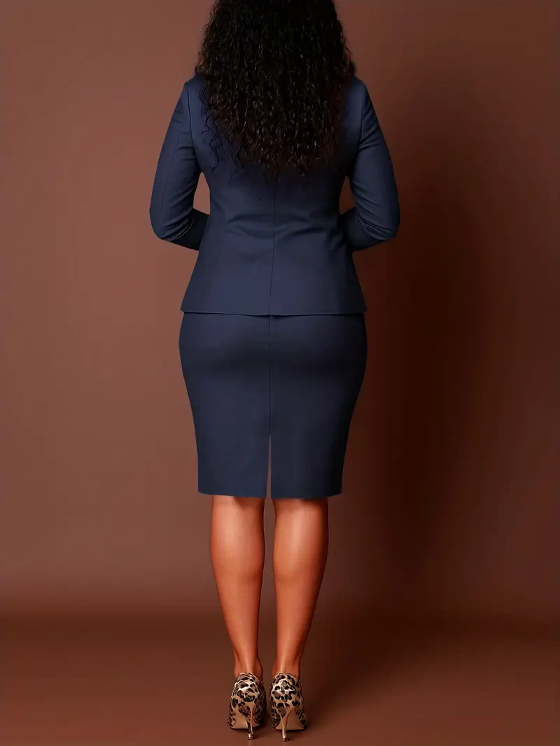 womens formal jacket pencil skirt set blouse bow half skirt - Temu womens formal jacket pencil skirt set blouse bow half skirt - Temu