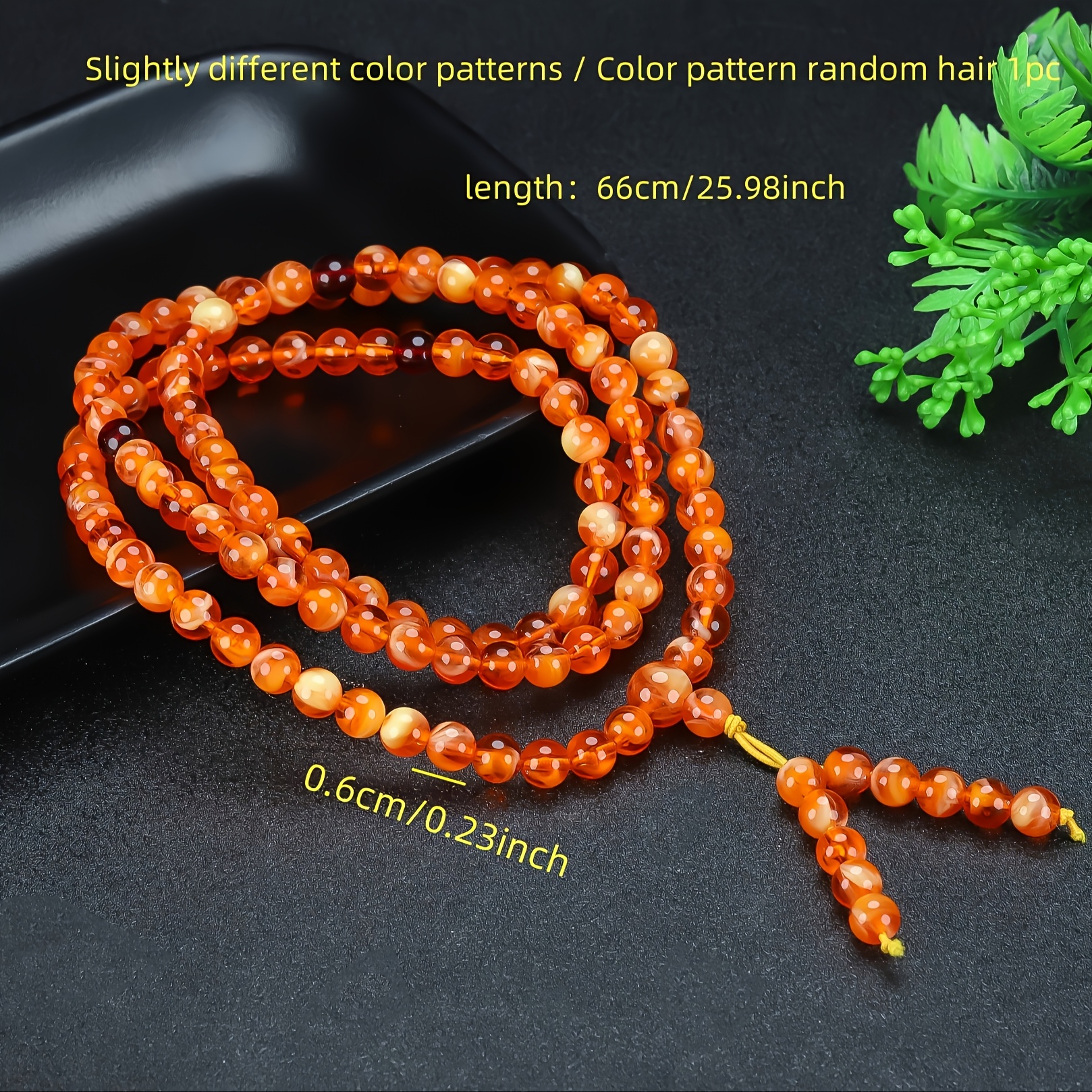 Natural Amber Blood Purple Tiger Pattern Bracelet