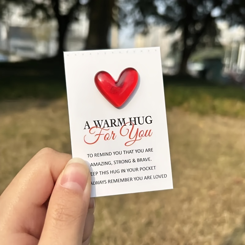 TEMU [] 40pcs, Love Pocket Hug Cards, Valentine's Day Gifts, Encouragement Cards, Meeting Gifts, Unusual Items, Mini Items, Small Business Supplies,
