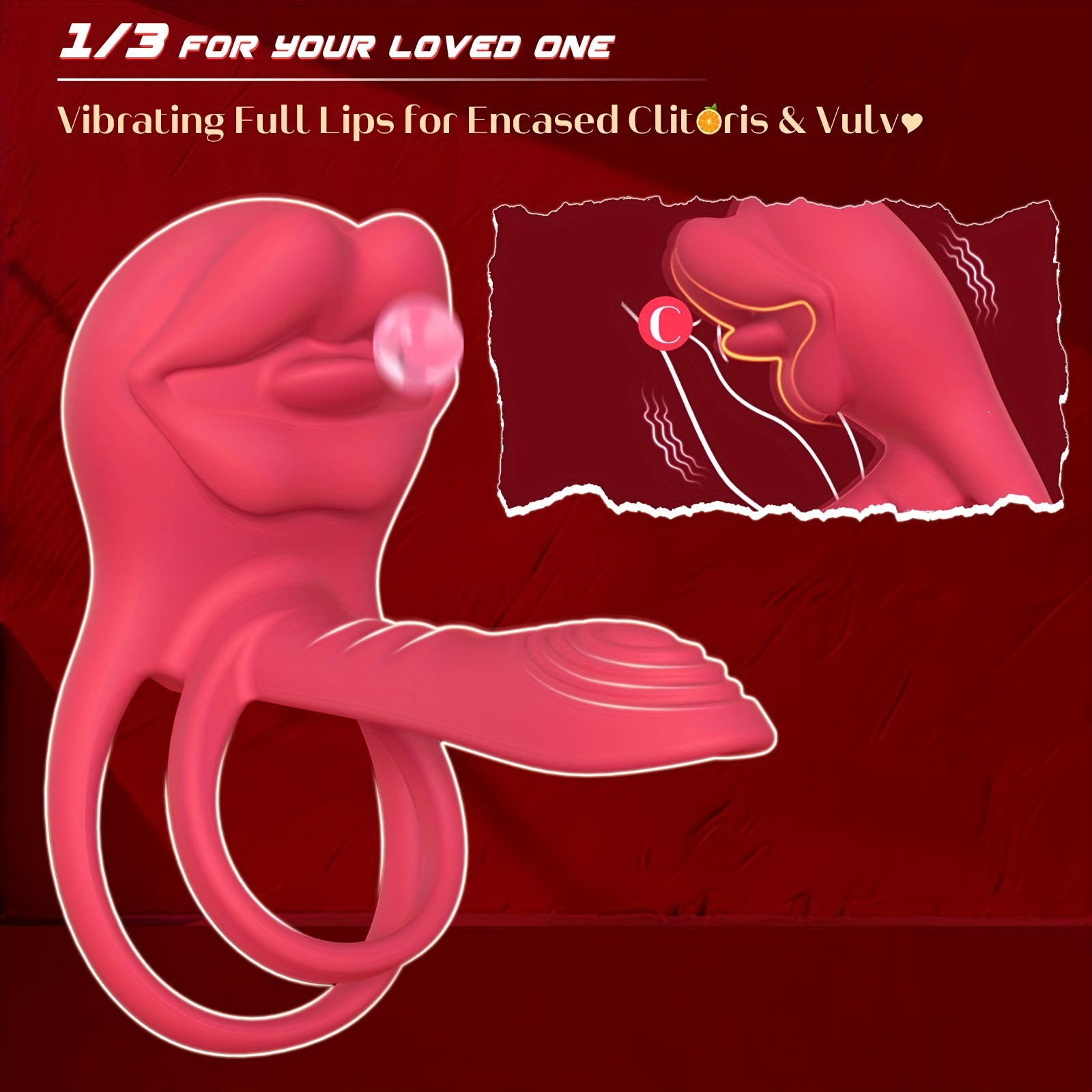 vibrating tongue sleeve Ts Toya Da Body Compilation main image 0