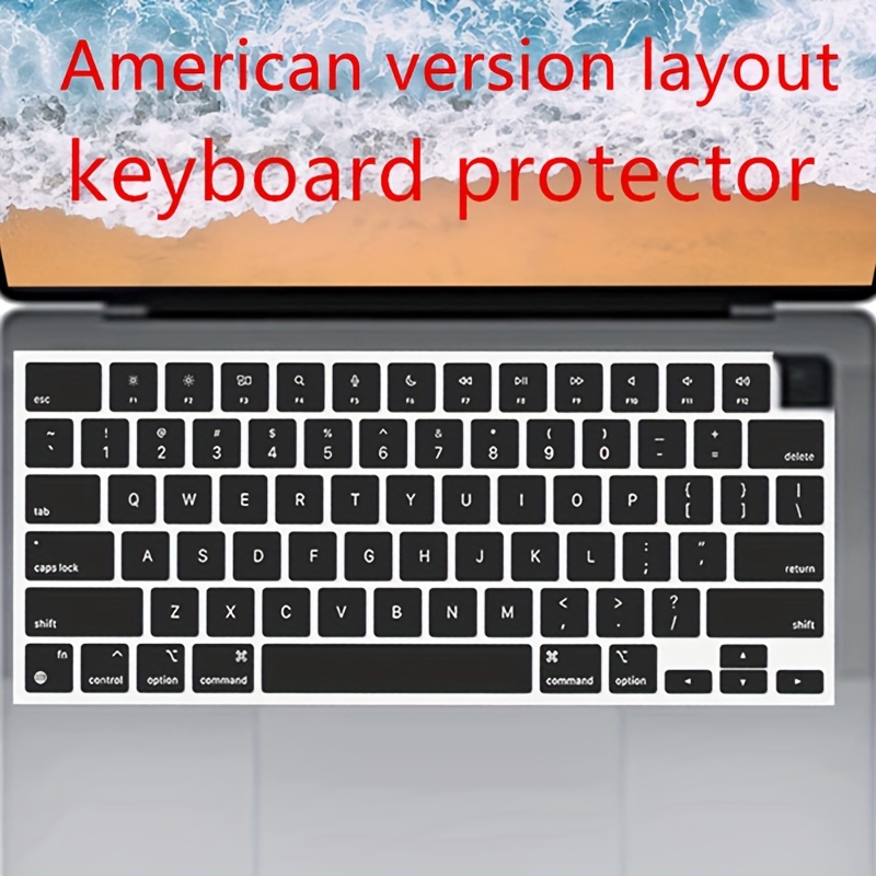 Spanische Tastaturabdeckung Für MacBook Air 13,6" & Pro 14"/16" – EU-Layout