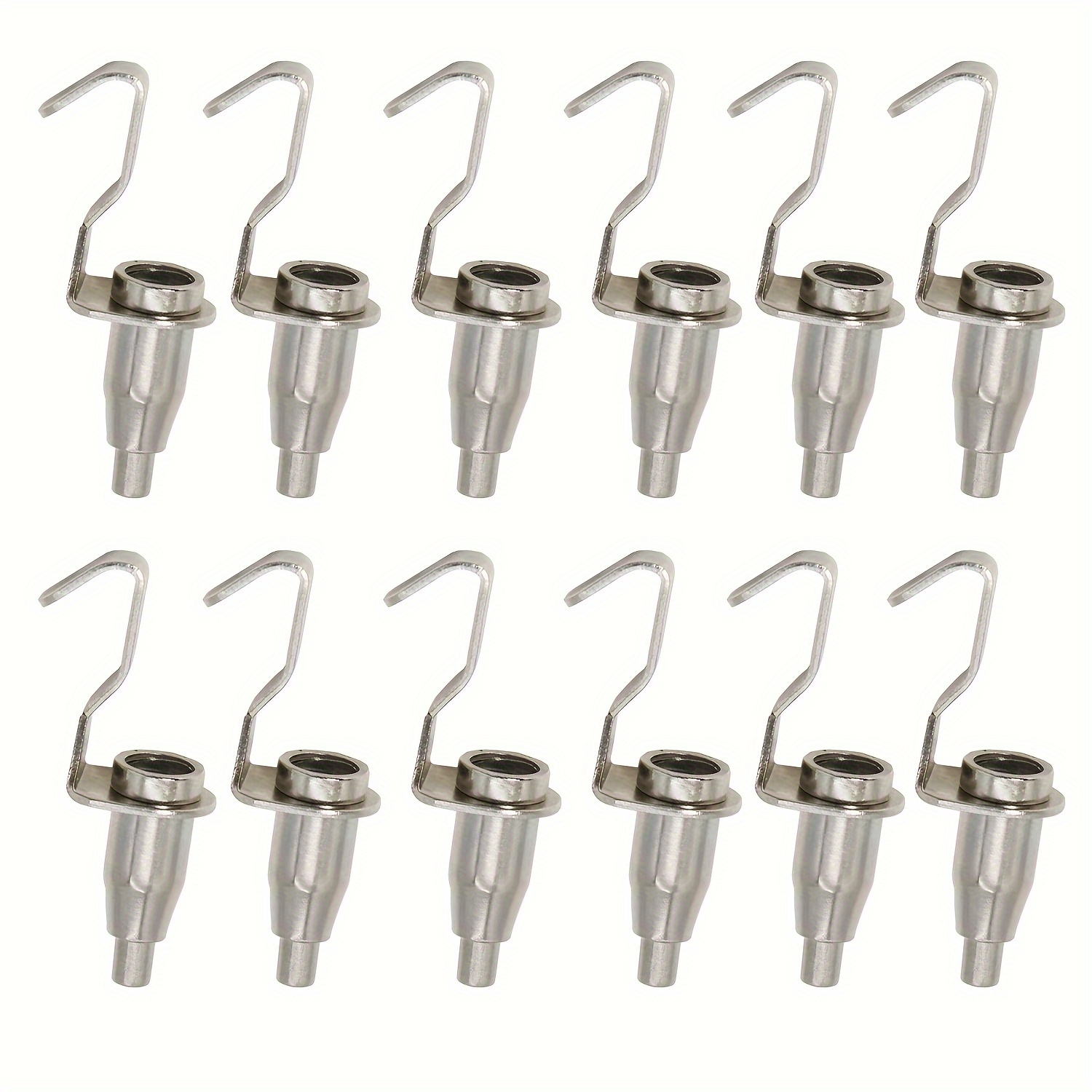 Fbaby 20 Pcs Adjustable Metal Art Gallery Display Hanger Hooks