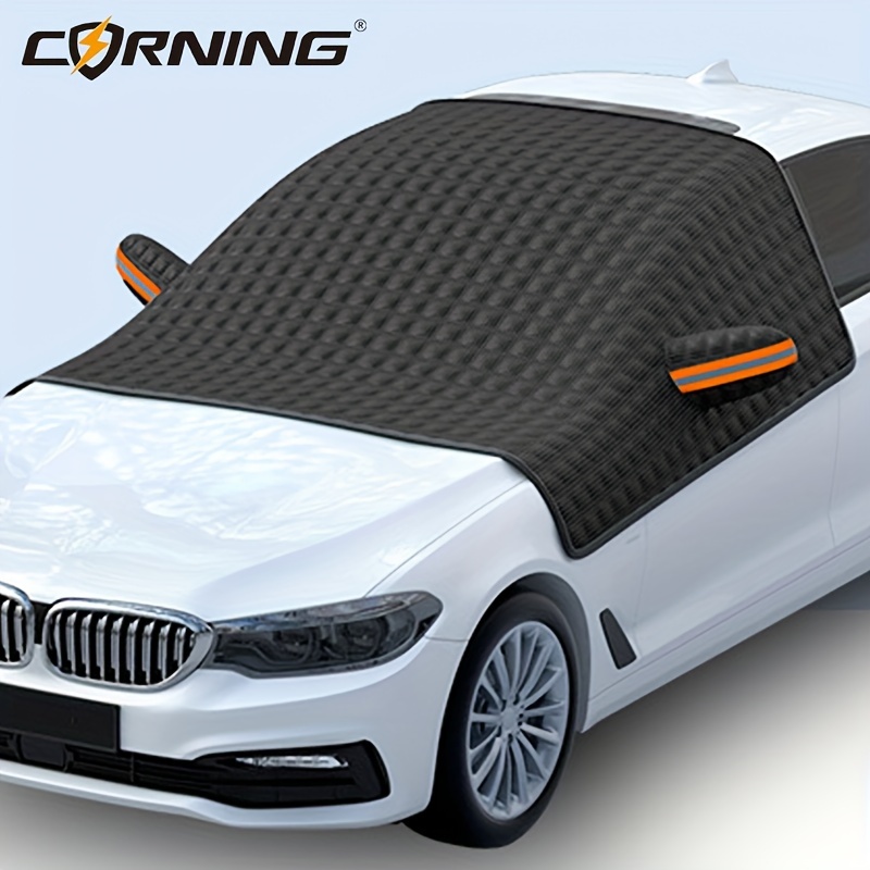 

Aluminum Car Windshield Sunshade Visor - Roll-up Closure, Waterproof And Uv Protection