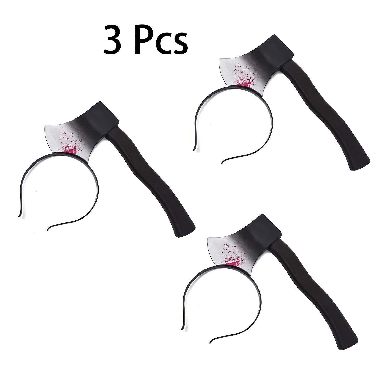 2pcs/3pcs Halloween Costume Headband, Funny Fake Bloody Axe